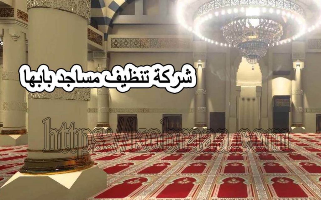 شركة تنظيف مساجد بابها
